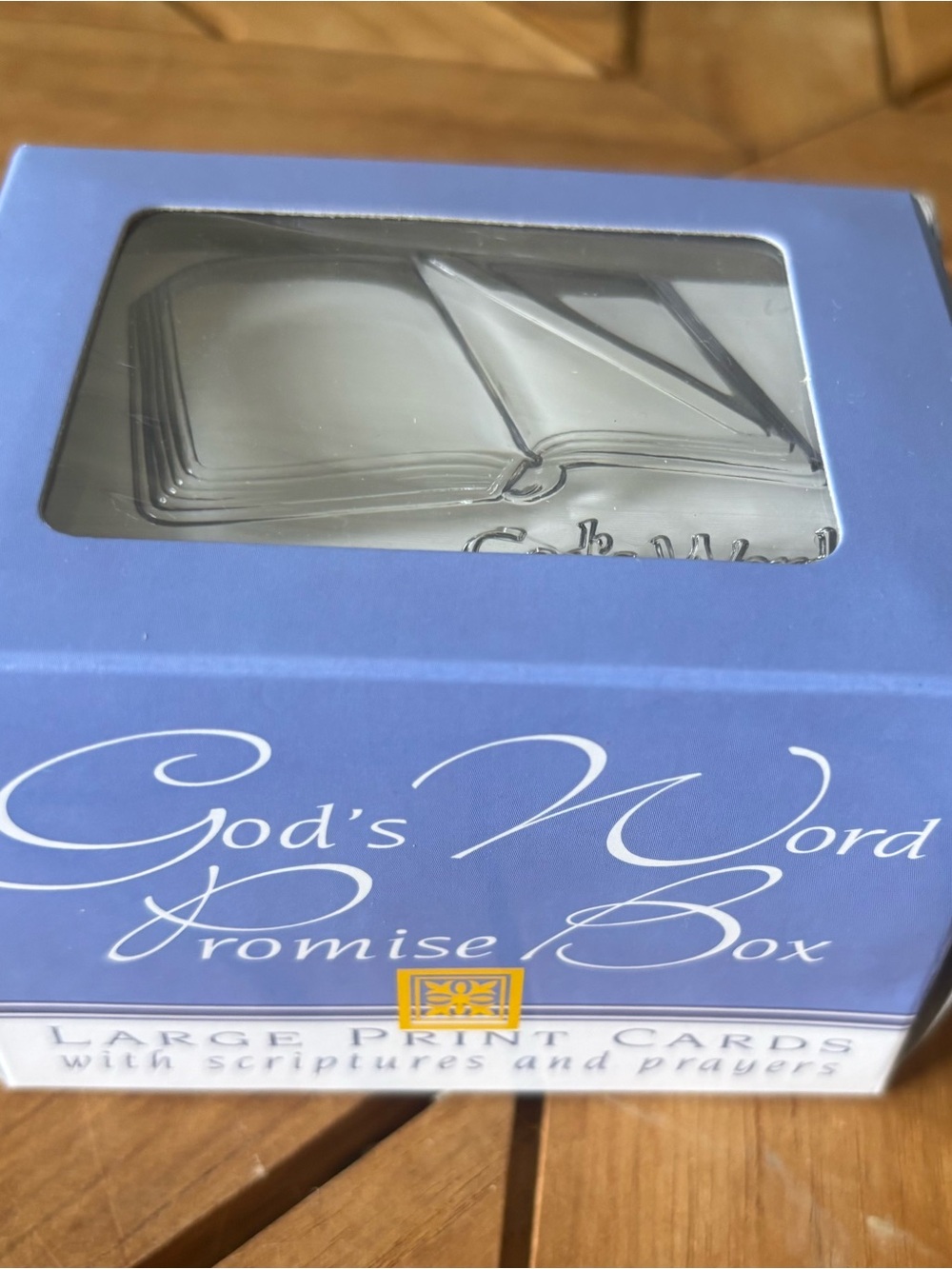 God's Word Promise Box Large Print Prayer & Scripture Card Set Sealed